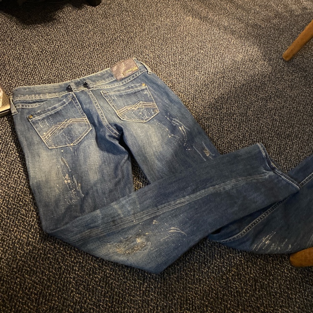 express low rise jeans